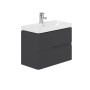 S7009350 / S7009354 Urban Wall Hung 2 Drawer Basin Unit 70cm 
